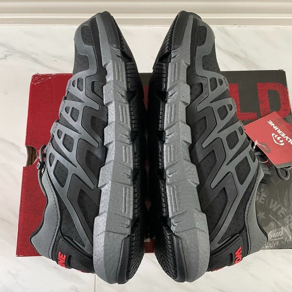 Men's Wolverine Rev Vent Ultraspring Durashocks Carbonmax Shoes W211016 New - Picture 6 of 12